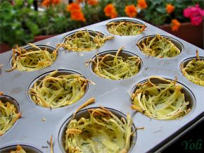 Снимка 4 от рецепта за Картофени гнезда на Йоланта