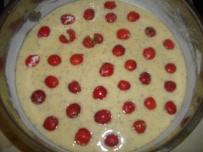 Снимка 4 от рецепта за Кекс с череши и маково семе