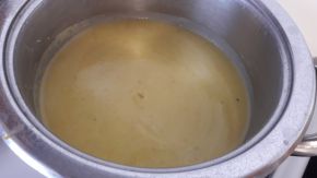Снимка 2 от рецепта за Крем-супа от нахут
