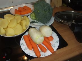 Снимка 2 от рецепта за Крем супа от зеленчуци