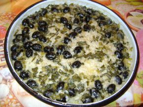 Снимка 2 от рецепта за Маслини с ориз и лук на фурна