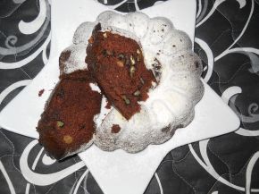 Снимка 3 от рецепта за Мини какаово кексче със стафиди и орехи