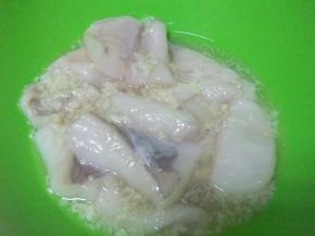 Снимка 3 от рецепта за Панирана бяла риба `Cola de Rape`