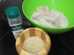 Снимка 4 от рецепта за Панирана бяла риба `Cola de Rape`
