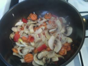 Снимка 2 от рецепта за Патешко със зеленчуци