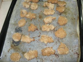 Снимка 4 от рецепта за Печени пилешки хапки