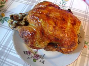 Снимка 2 от рецепта за Печено пиле на порции или пиле на грил