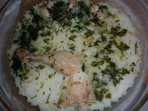 Снимка 5 от рецепта за Пиле с ориз на фурна