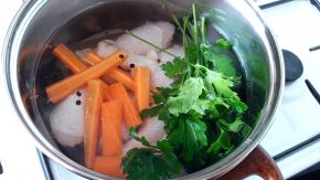 Снимка 8 от рецепта за Пилешка супа без застройка
