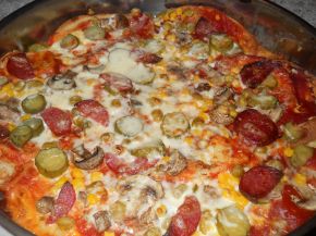 Снимка 5 от рецепта за Пица `Аламинут`