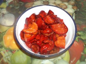 Снимка 3 от рецепта за Пържени камби с доматен сос