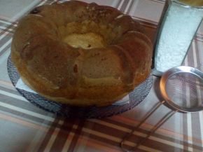 Снимка 2 от рецепта за Шарен кекс с портокалов сок