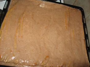 Снимка 4 от рецепта за Сладка баница `Ветрило` с какао, портокал и кокосови стърготини