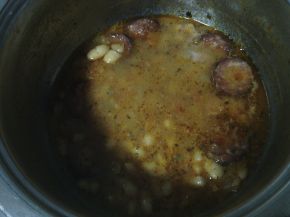 Снимка 2 от рецепта за Сух боб яхния
