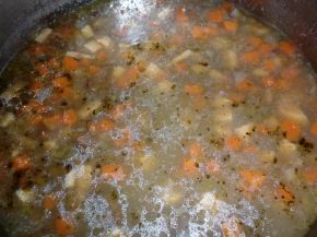 Снимка 6 от рецепта за Супа от леща - II вариант