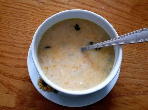 Снимка 3 от рецепта за Супа с прясно зеле