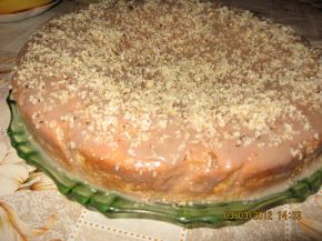 Снимка 2 от рецепта за Торта с орехи и млечен сироп