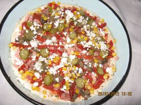 Снимка 2 от рецепта за Вкусна домашна пица