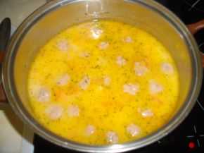 Снимка 3 от рецепта за Вкусна супа топчета
