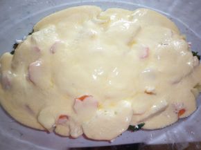 Снимка 5 от рецепта за Запеканка с картофи и спанак