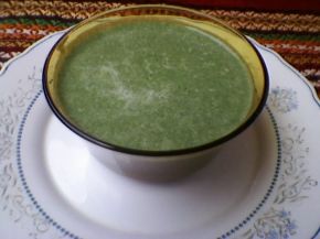 Снимка 2 от рецепта за Зелени кремчета със спанак