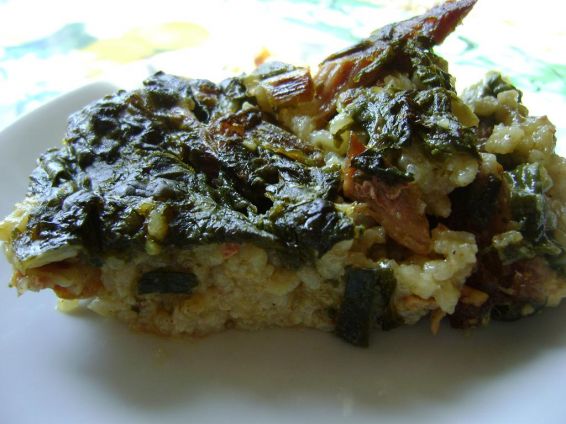 Снимка 1 от рецепта за Телешко със спанак и ориз