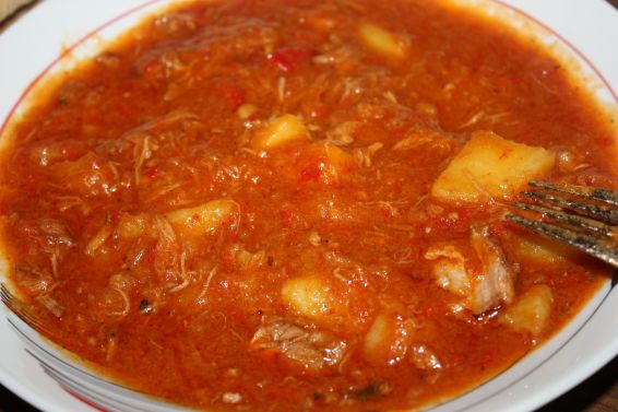 Снимка 1 от рецепта за Манджа с картофи и месо Снимка 1 от рецепта за Манджа с картофи и месо