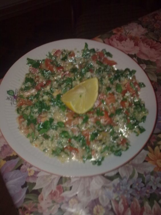 Снимка 1 от рецепта за Ливанска салата `Табуле`