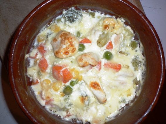 Снимка 1 от рецепта за Гювече `Пилешка вкусотия` Снимка 1 от рецепта за Гювече `Пилешка вкусотия`