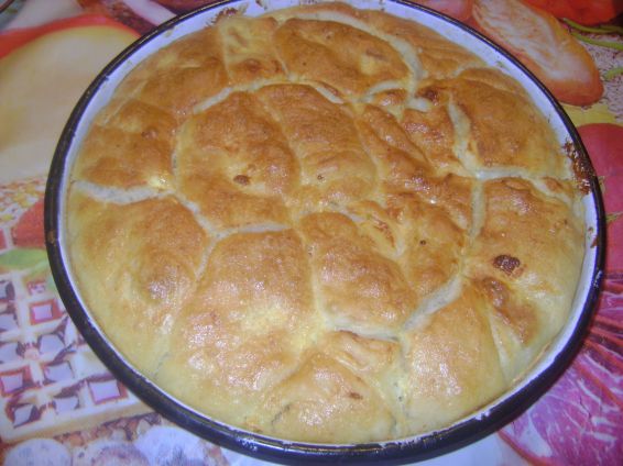 Снимка 1 от рецепта за Тутманик с готово тесто