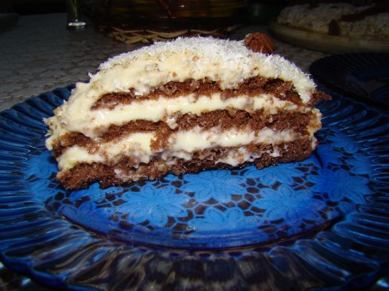 Снимка 1 от рецепта за Кокосова домашна торта