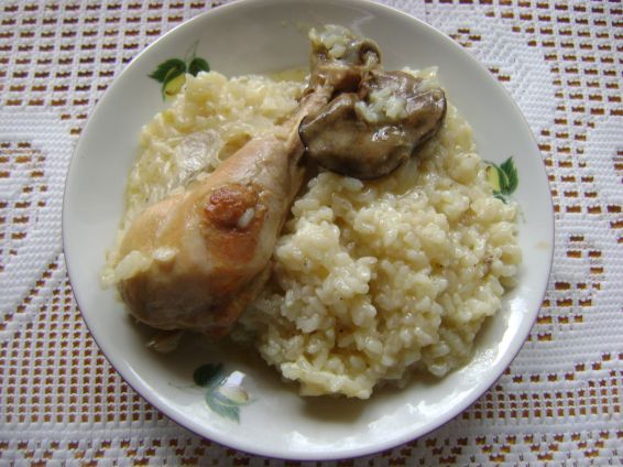 Снимка 1 от рецепта за Пиле с ориз - варено