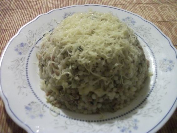Снимка 1 от рецепта за Кус-кус с праз и кайма Снимка 1 от рецепта за Кус-кус с праз и кайма