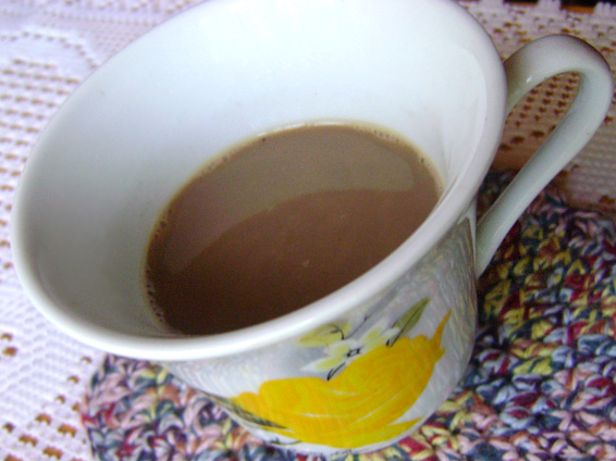 Снимка 1 от рецепта за Кафе с мляко и канела