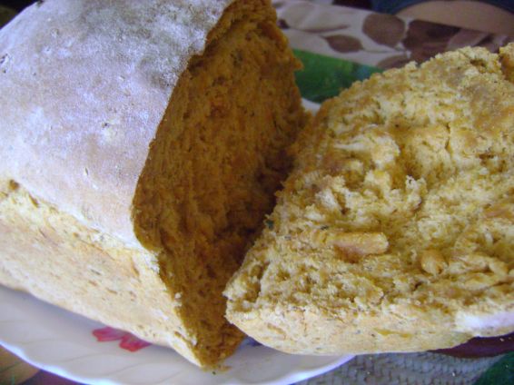 Снимка 1 от рецепта за Зеленчуков хляб (за хлебопекарна)
