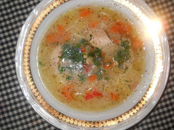 Снимка 1 от рецепта за Супа от пиле и зеленчуци