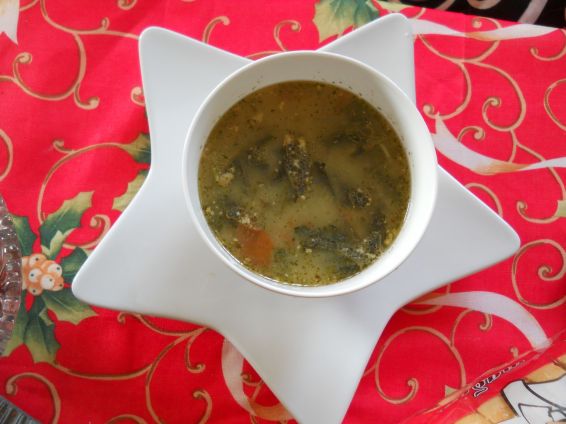 Снимка 1 от рецепта за Супа от сушена коприва