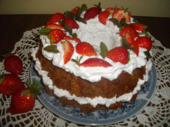 Снимка 1 от рецепта за Кекс с ягоди
