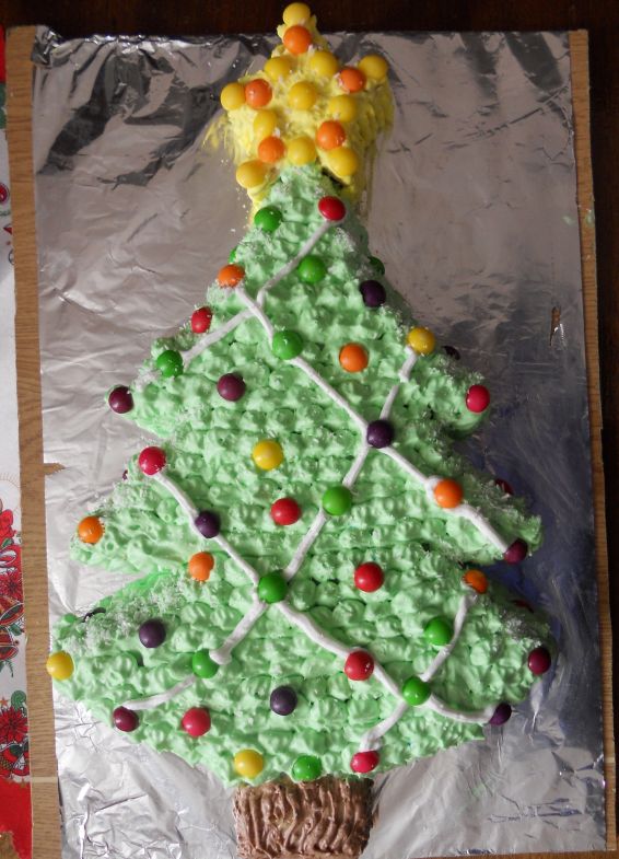 Снимка 1 от рецепта за Торта `Коледна елха`