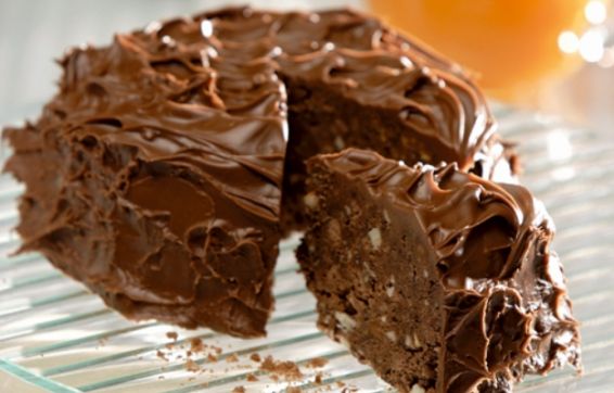 Снимка 1 от рецепта за Шоколадова бисквитена торта