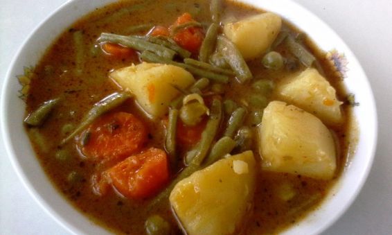 Снимка 1 от рецепта за Вкусна зеленчукова манджичка Снимка 1 от рецепта за Вкусна зеленчукова манджичка