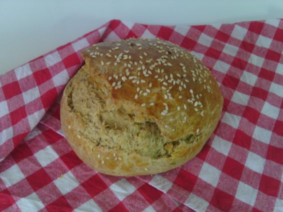 Снимка 1 от рецепта за Хляб с лимец и зехтин