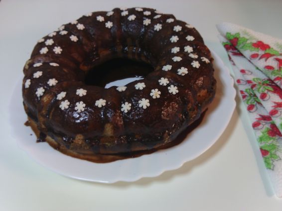 Снимка 1 от рецепта за Коледен кекс с глазура и вкус на кафе Снимка 1 от рецепта за Коледен кекс с глазура и вкус на кафе