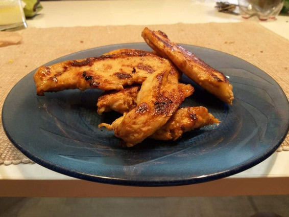 Снимка 1 от рецепта за Пилешки гърди на тиган