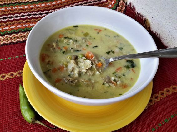 Снимка 1 от рецепта за Вкусна супа със зеленчуци и свинско Снимка 1 от рецепта за Вкусна супа със зеленчуци и свинско