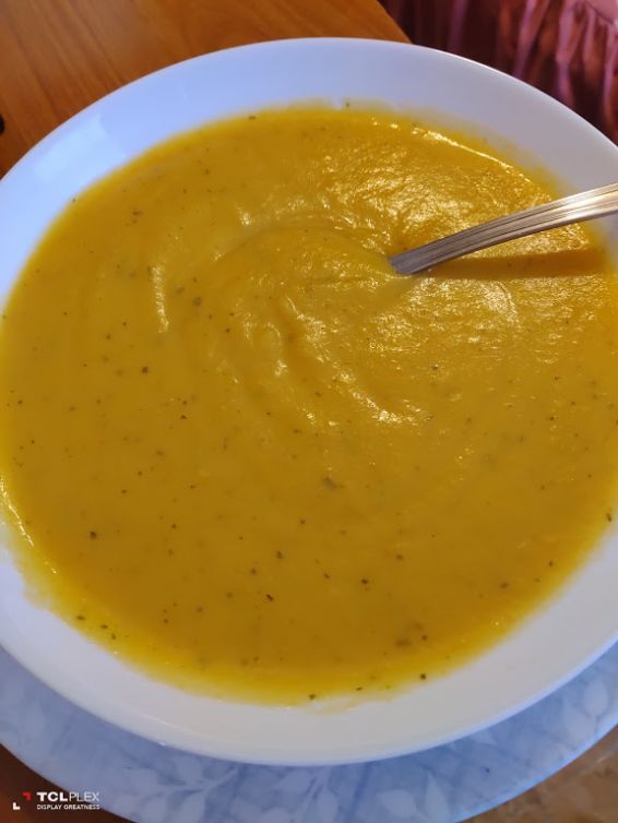 Снимка 1 от рецепта за Крем супа в тенджера под налягане