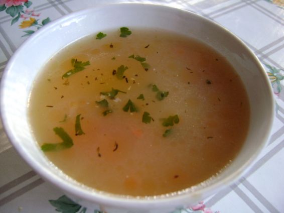 Снимка 2 от рецепта за Агнешка супа с девисил