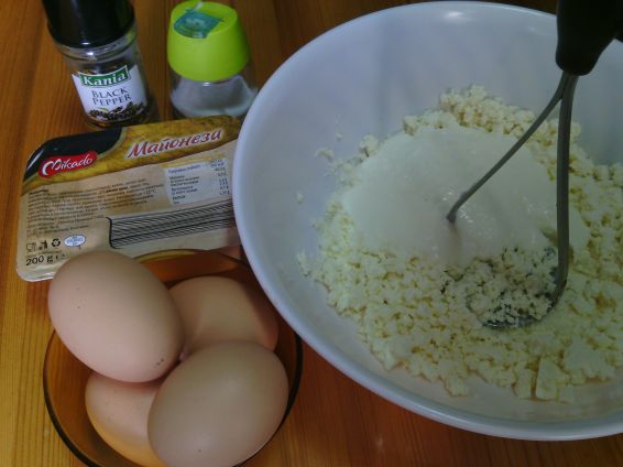 Снимка 4 от рецепта за Разядка с яйца