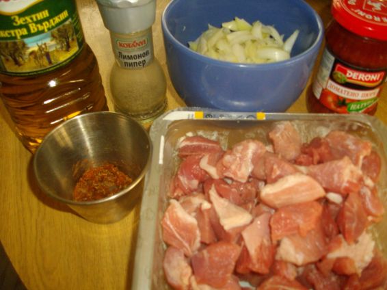 Снимка 2 от рецепта за Кебап със свинско месо