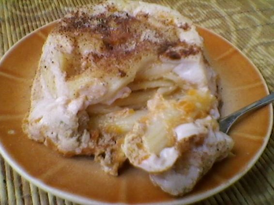 Снимка 2 от рецепта за Кремчета с макарони, моркови и ябълки Снимка 2 от рецепта за Кремчета с макарони, моркови и ябълки